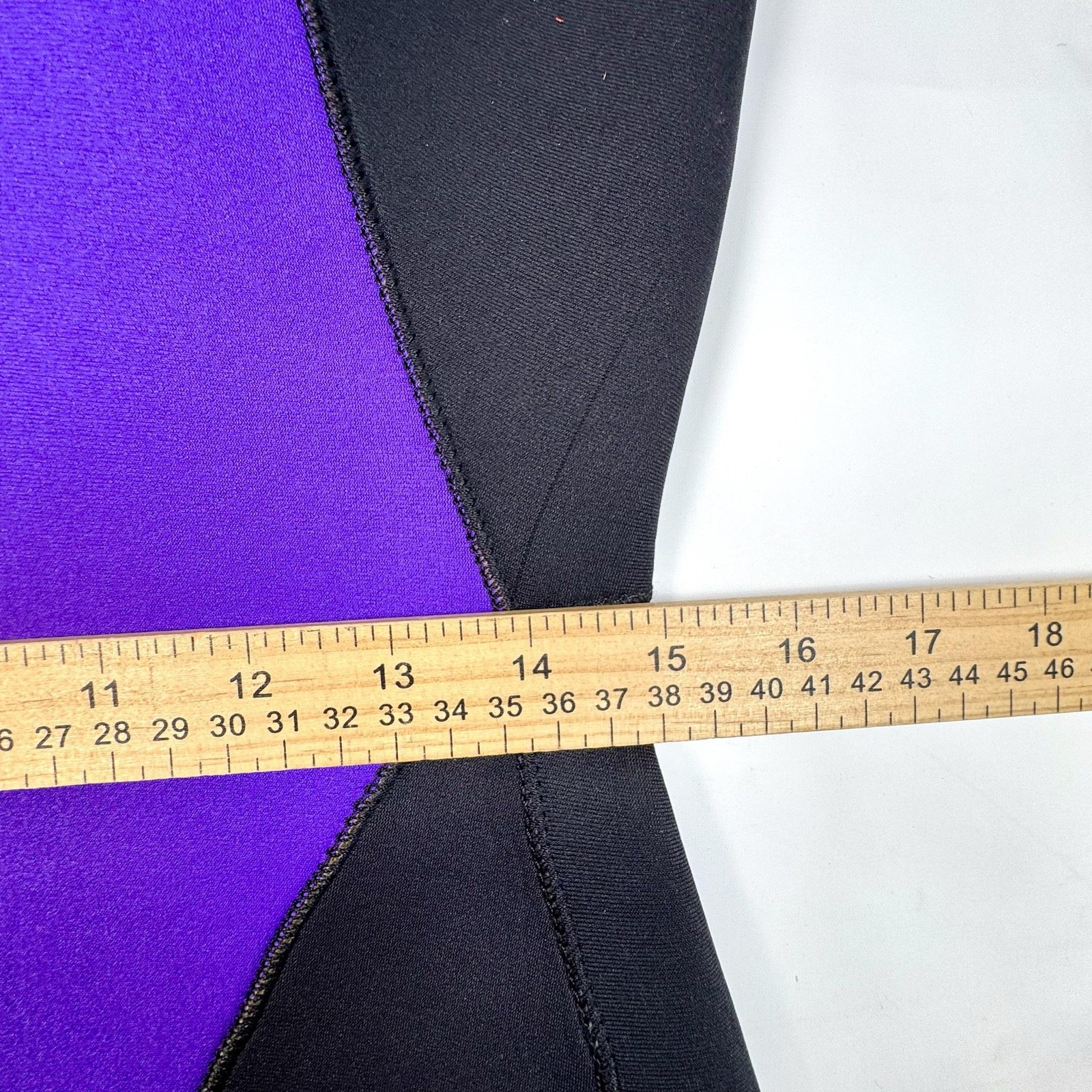 Deep See Power Flex 5/4/3mm Wetsuit Full Sleeve Black Purple Surf Dive Suit