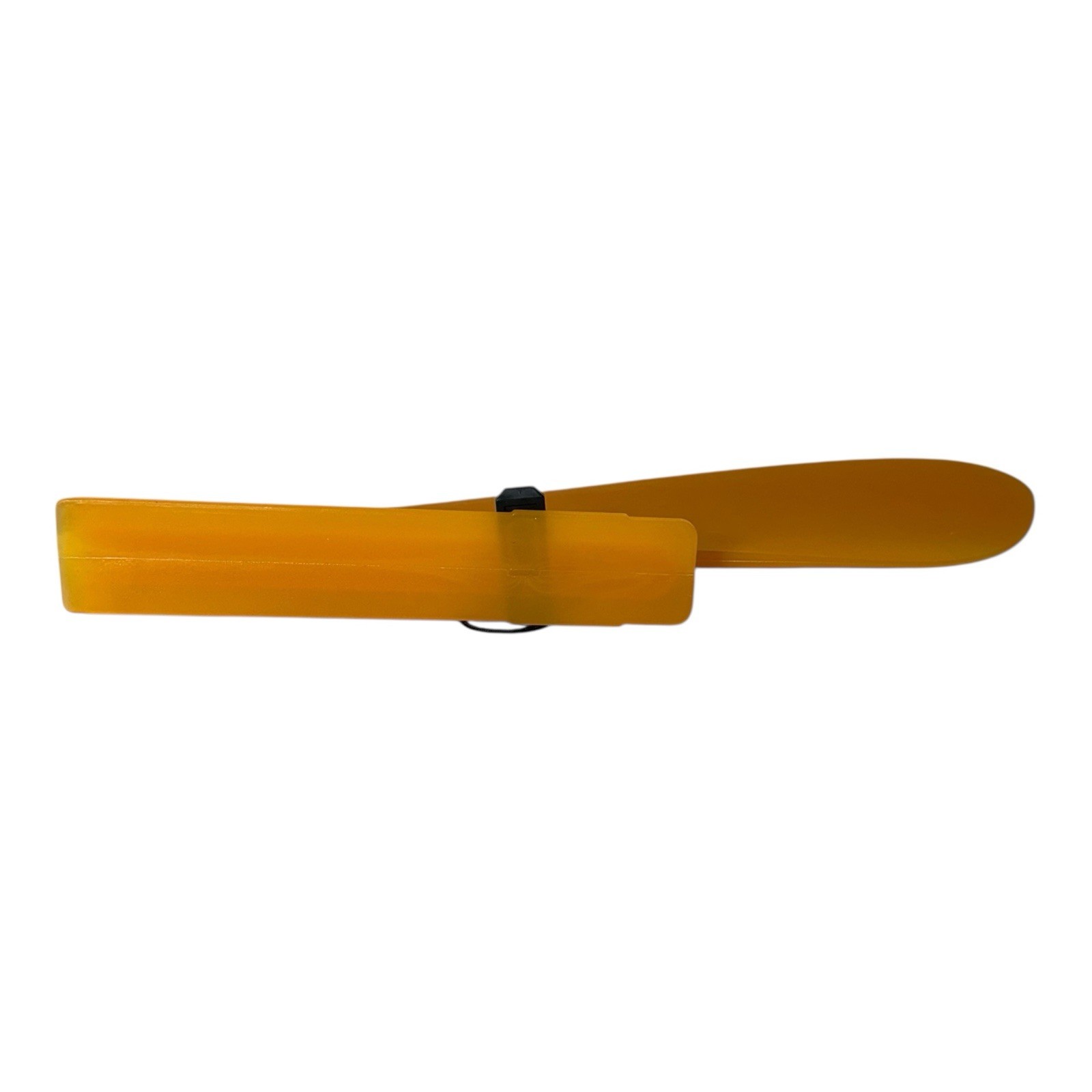 Stand Up Paddleboard Fin – Translucent Orange | Slide-In Mount with Clip