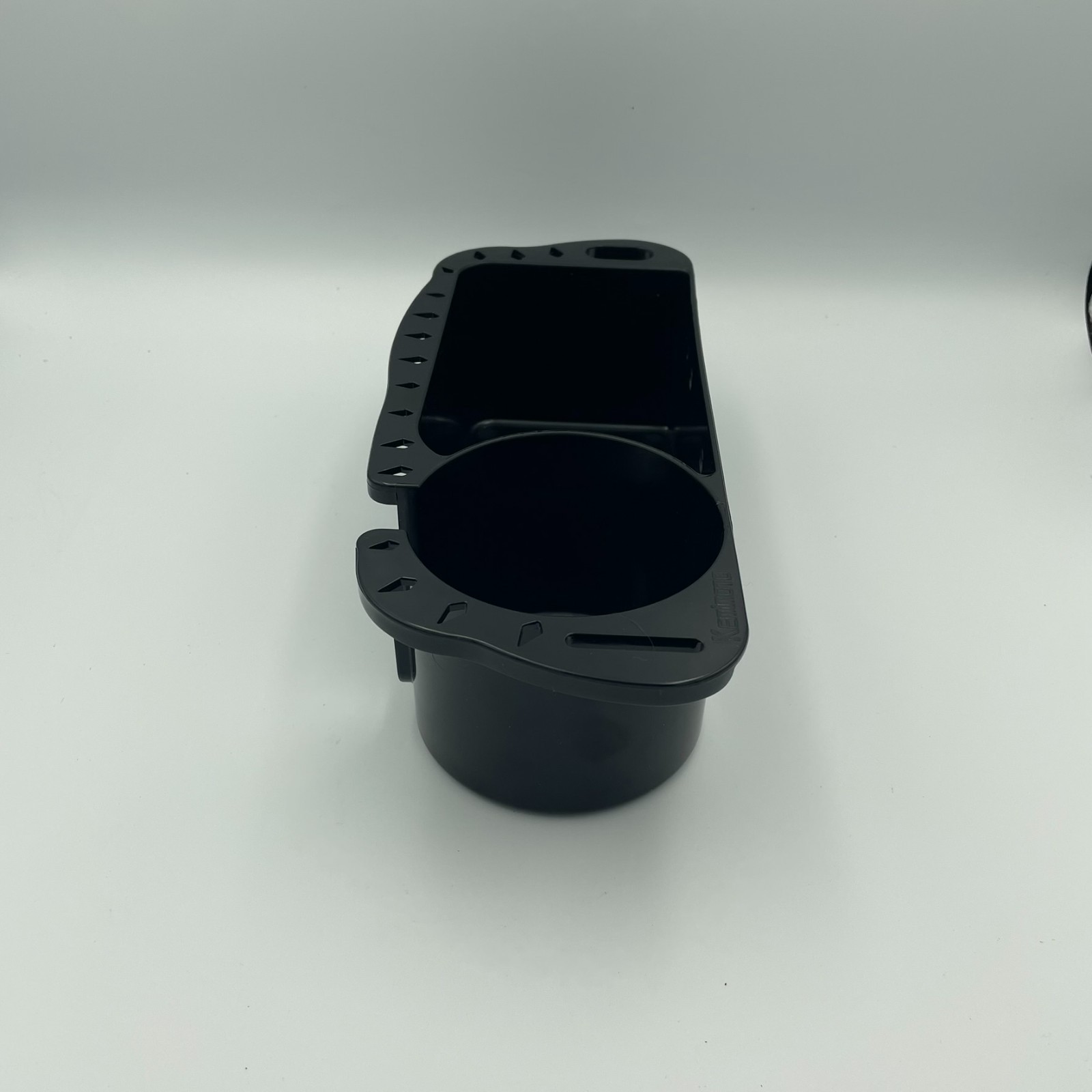 New Open Box KEMIMOTO Boat Seat Cup Holder Organizer Set Black Marine Storage