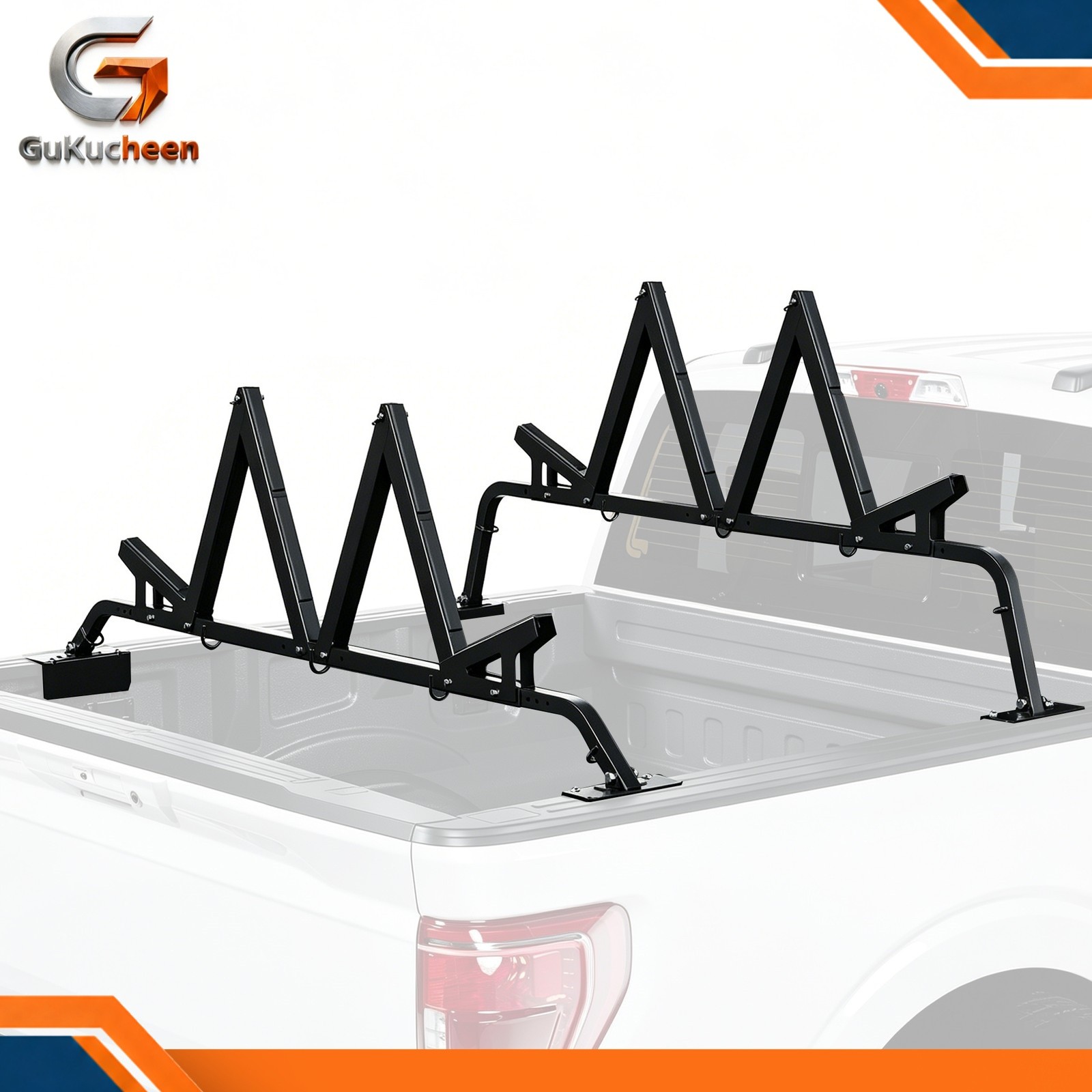 150lb Steel Adjustable Pick Up Truck Bed Ladder Rack Carrier For Kayak SUP