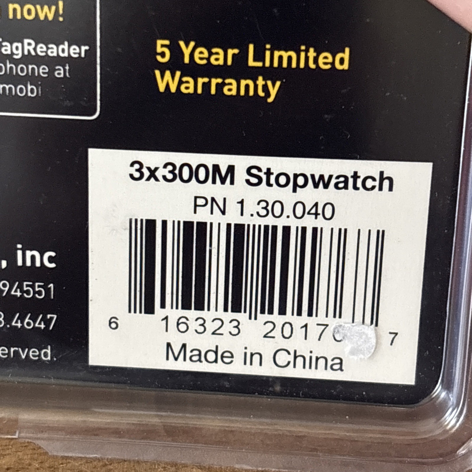 FINIS 3 x 300 Memory Stopwatch Timer Swimming Running Water Resistant NEW