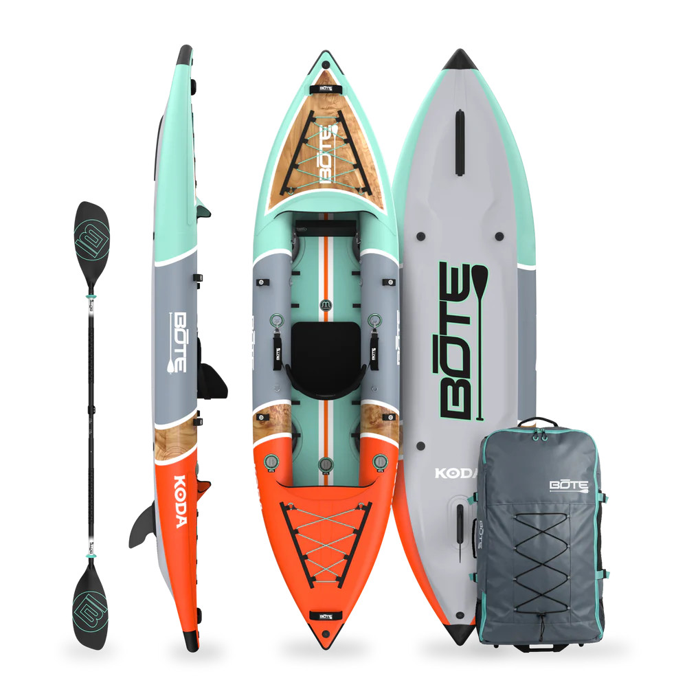 BOTE Koda Aero Inflatable Kayak – 12′ – 2026 – Classic Cedar