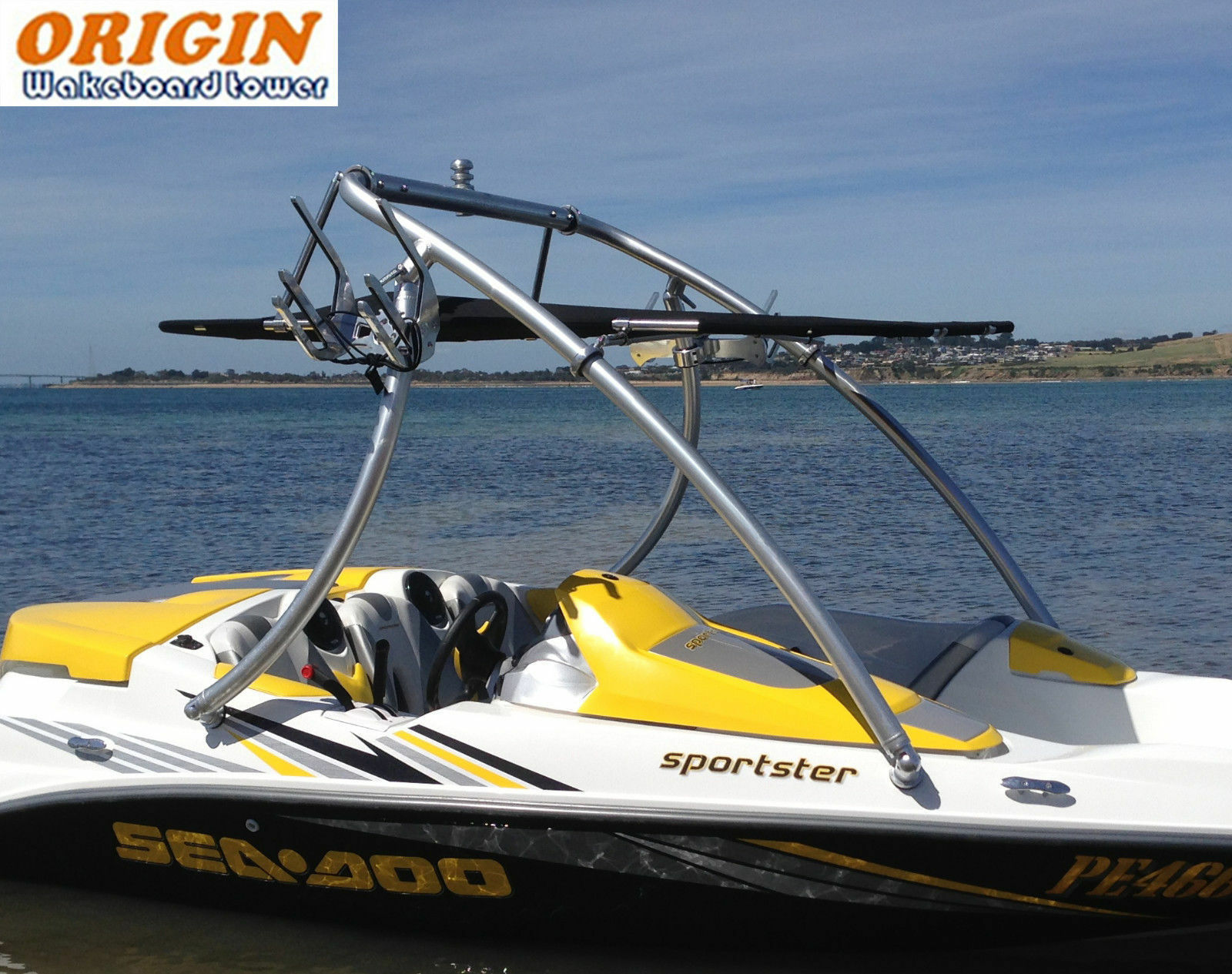 Origin Advancer Wakeboard Tower Shining Polished/ Universal Fit