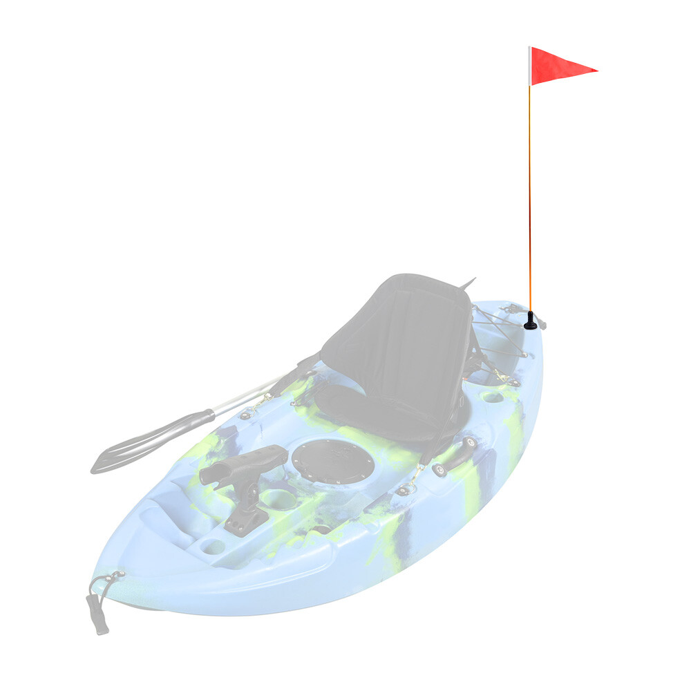 Kayak Safety Flag Mount Kit Universal Kayak Accessories f/ Boat Canoe Yacht Y7R1