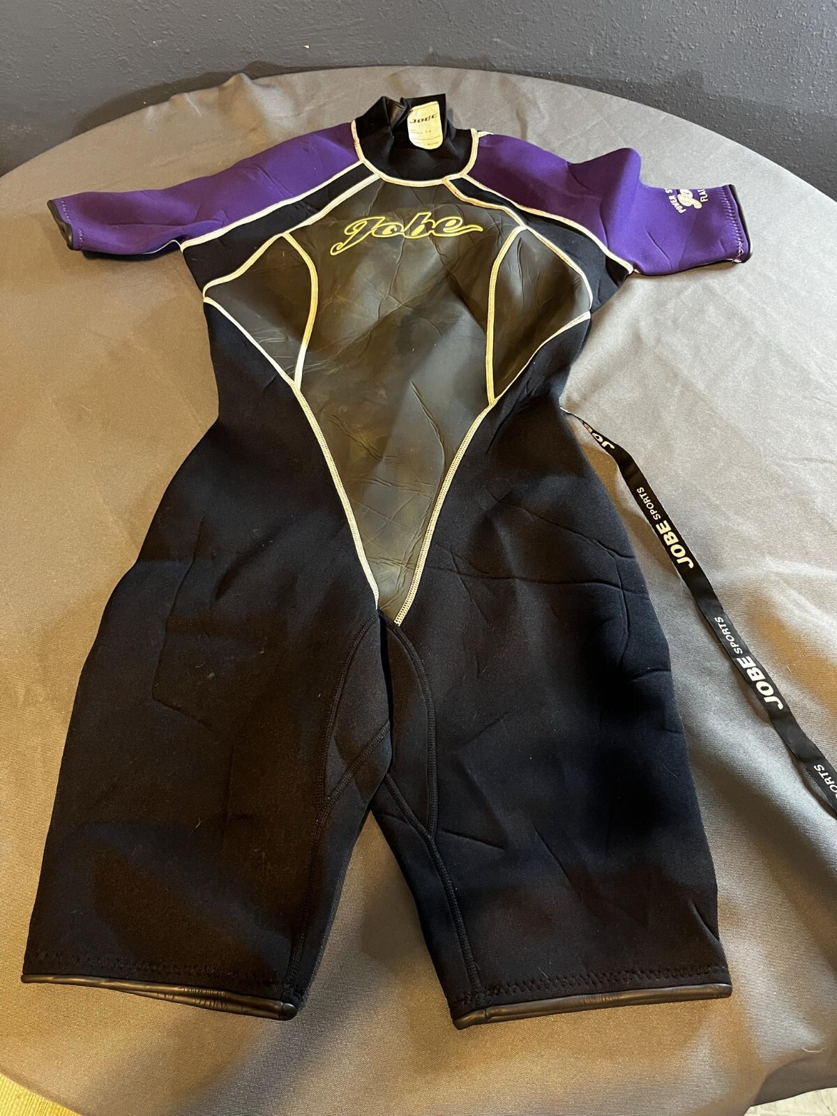 Women’s JOBE Shorty Power Stretch Flat Stitch Wetsuit Size 7-8