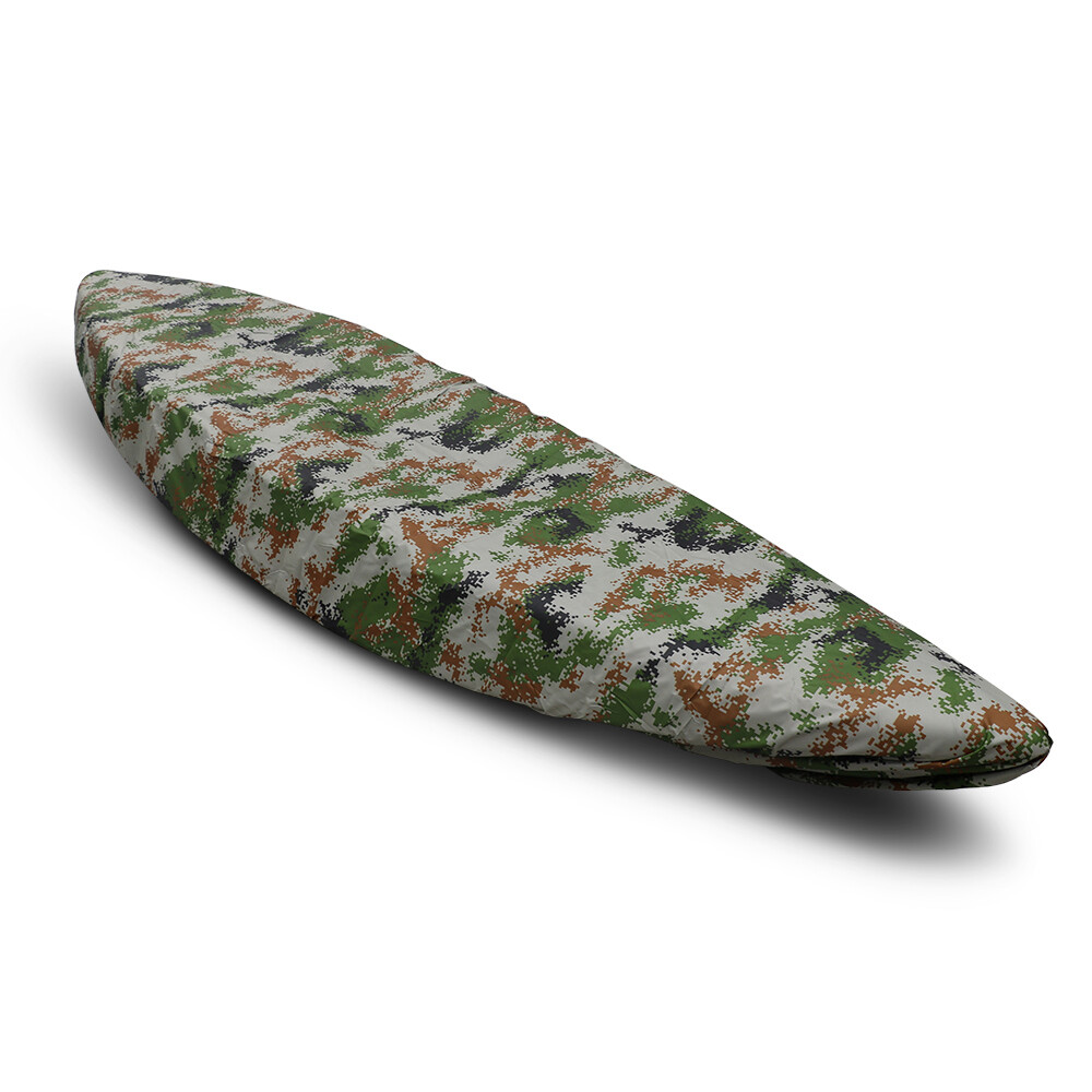 Waterproof Kayak Cover 6.8-14.8ft 210D Canoe Kayak Storage Cover Dust Shield