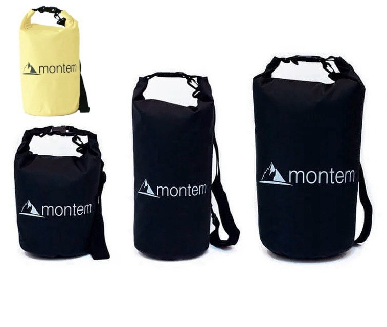 Waterproof Dry Bag w/Shoulder Strap – 5L /10L/20L Bag (Set of Three) YELLOW