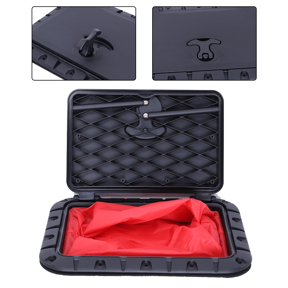 1piece Marine Deck Plate Square Hatch for pull Out Handle Hatch For