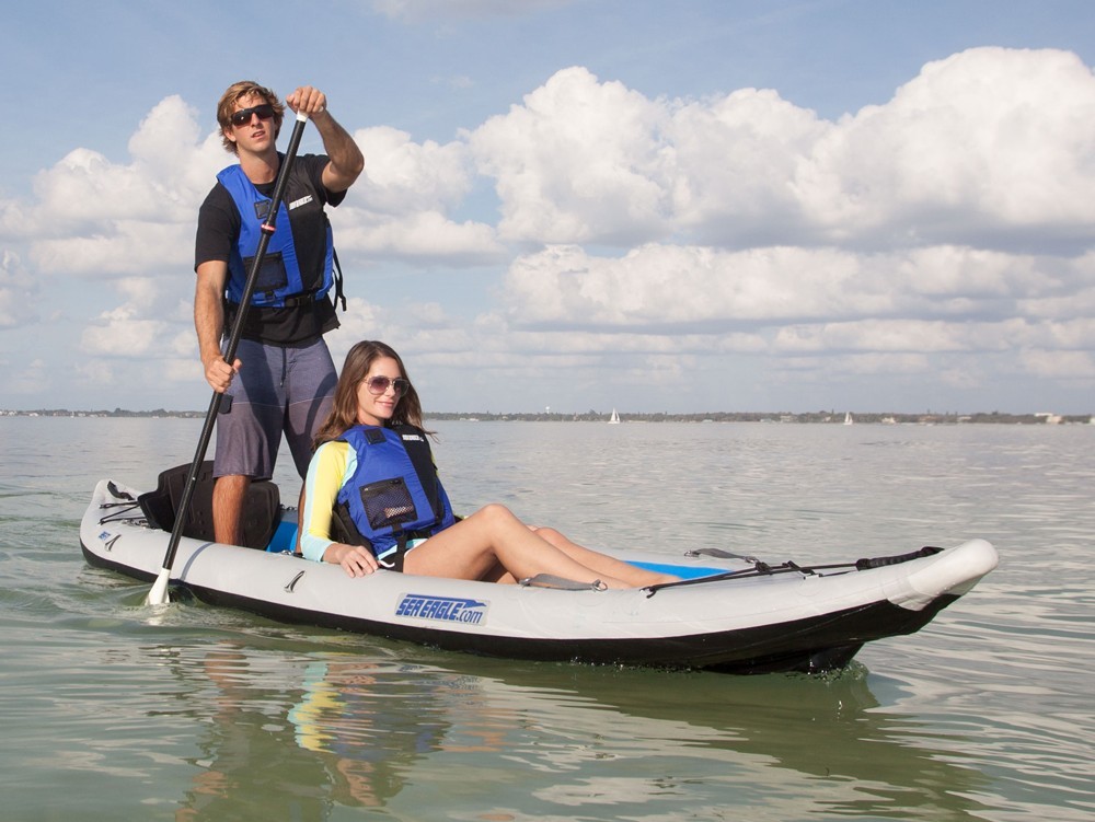 Classic 385ftc FastTrack 2 Person Kayak Package – FREE S&H, 3 YR WARRANTY