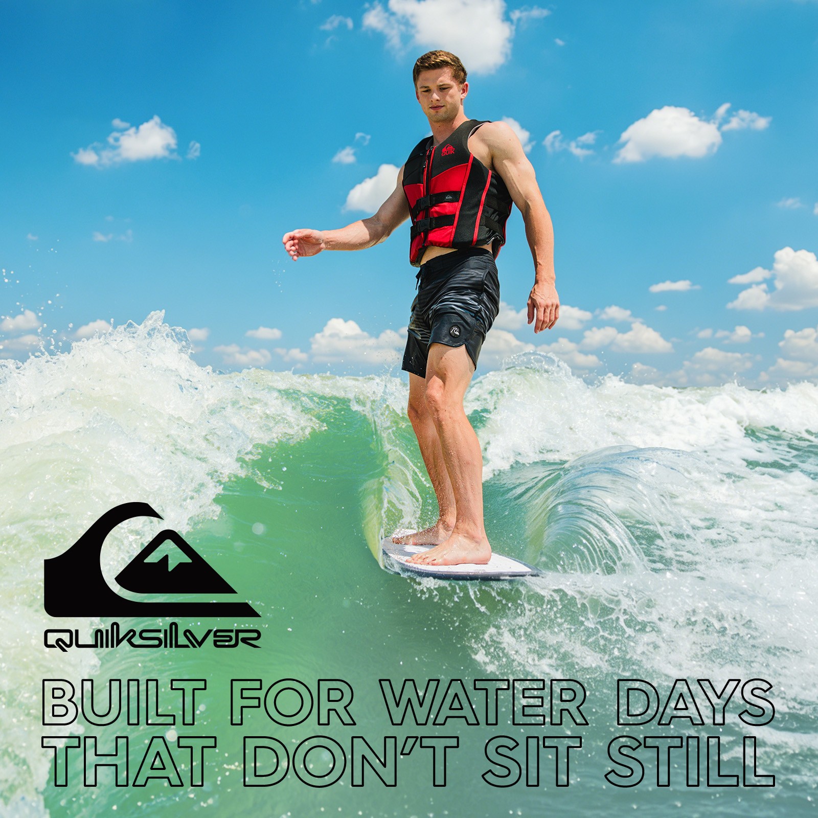 QUIKSILVER Men’s Life Vest Level 70 Buoyancy Aids Evoprene Life Jacket