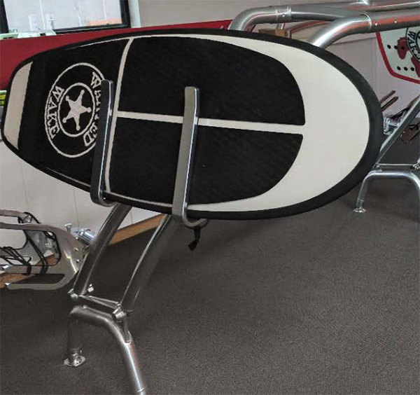 Reborn Wakeboard Tower Surfboard Storage Surf Rack Black Powder Coated 5 Yrs Wty