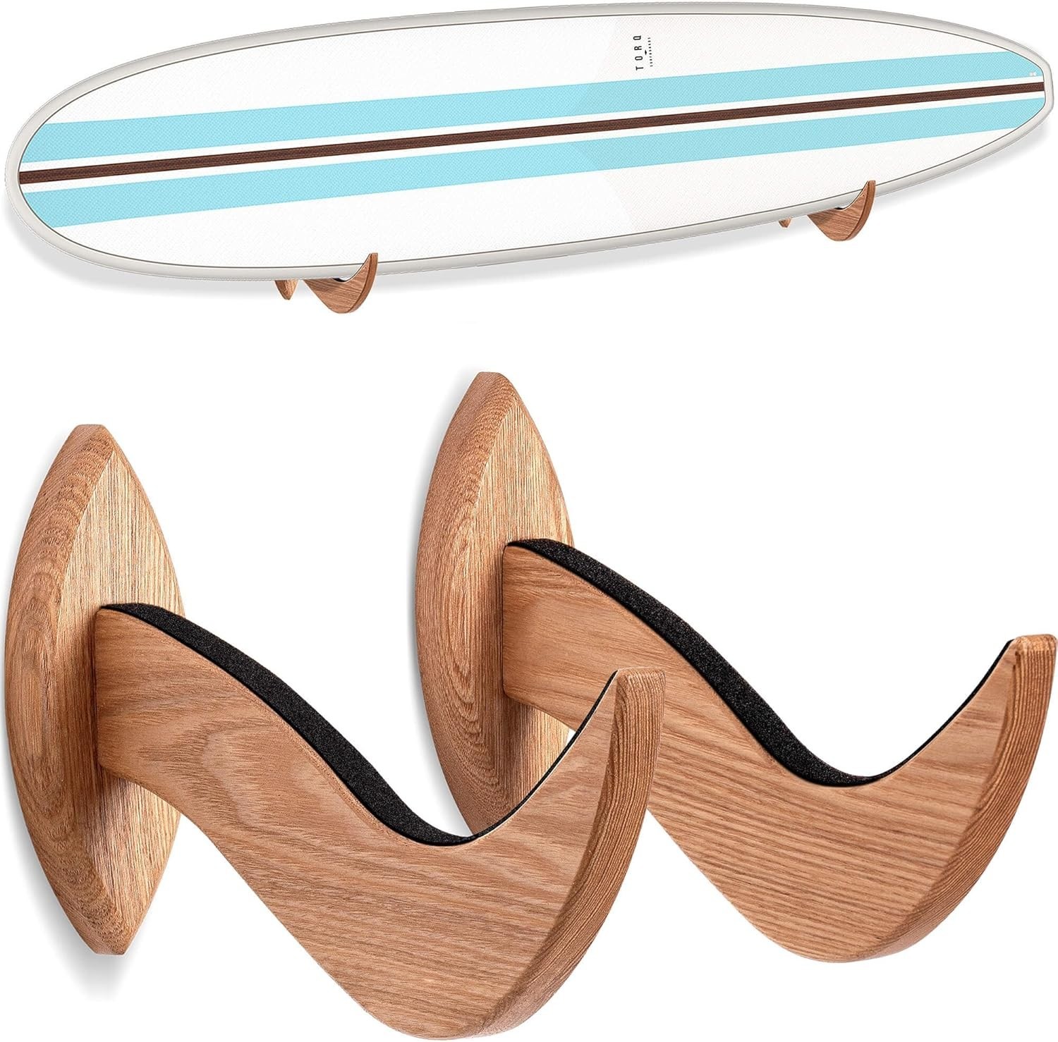 Surfboard Wall Mount – Surf Board Wall Hangers, Surfboard Mount, Beautiful Su…