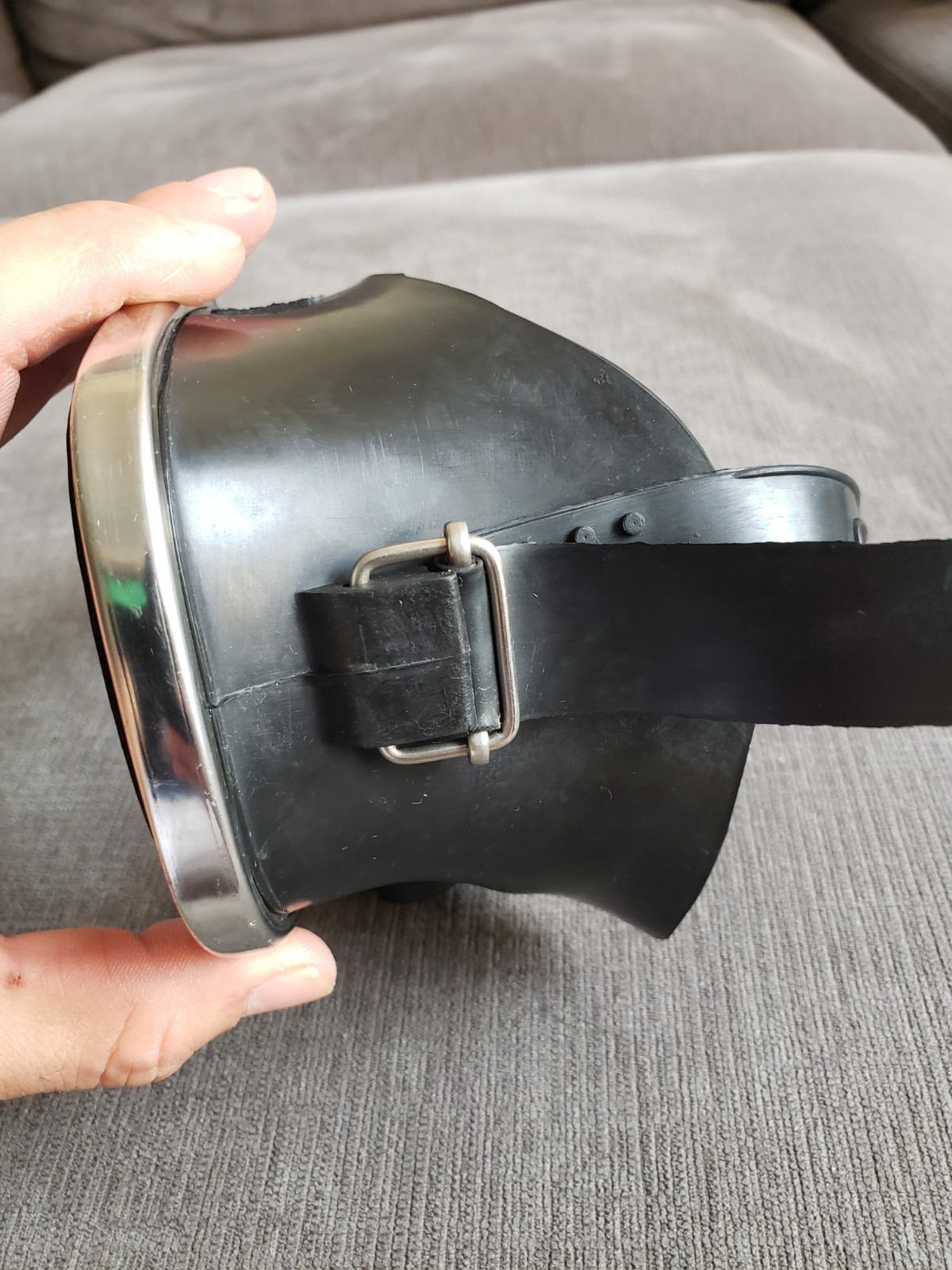 Vinatge GYMNOT Nautica Scuba Snorkeling Mask – Made In France – GREAT COND!