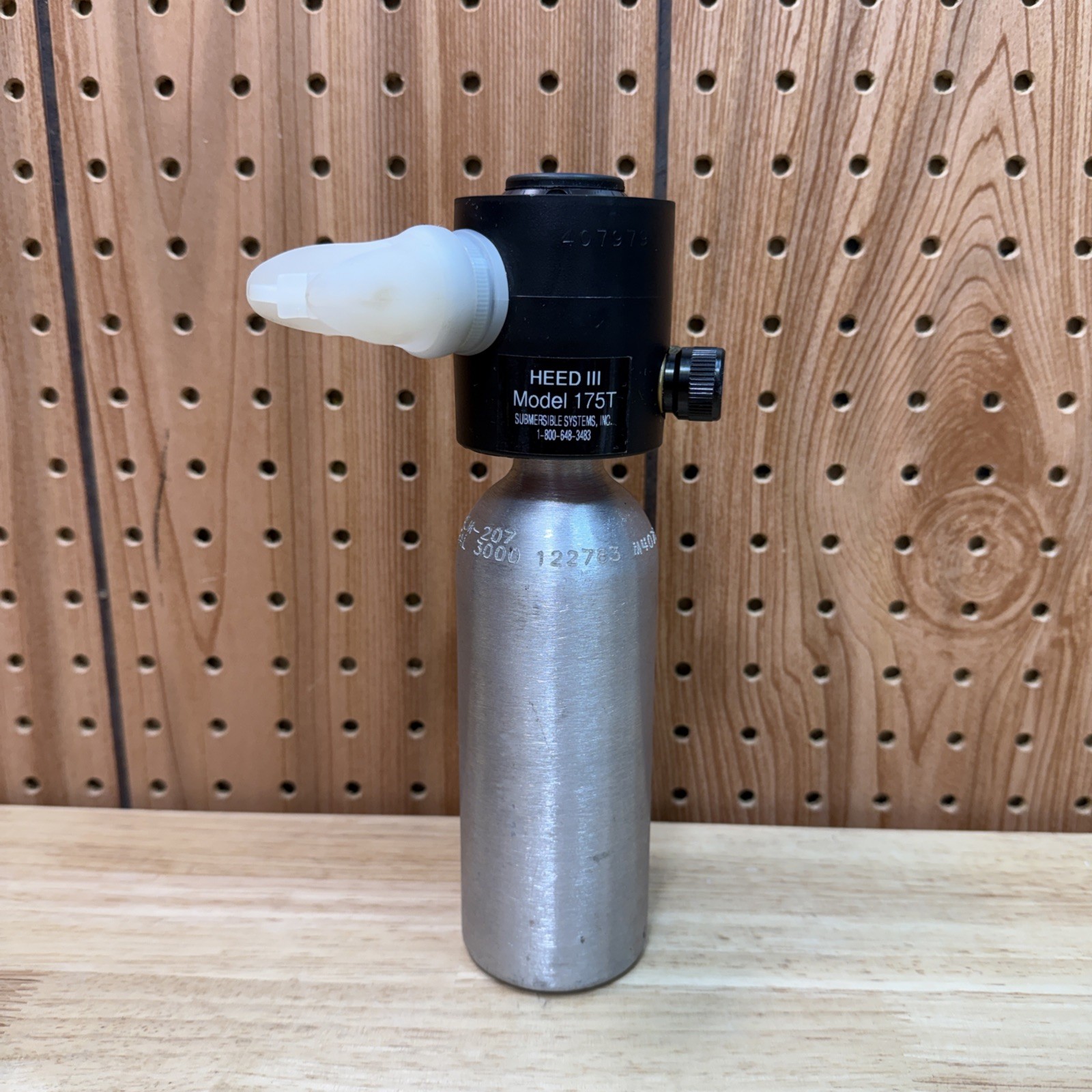 HEED III Model 175T-H Bottle Regulator System Submersible Systems Inc