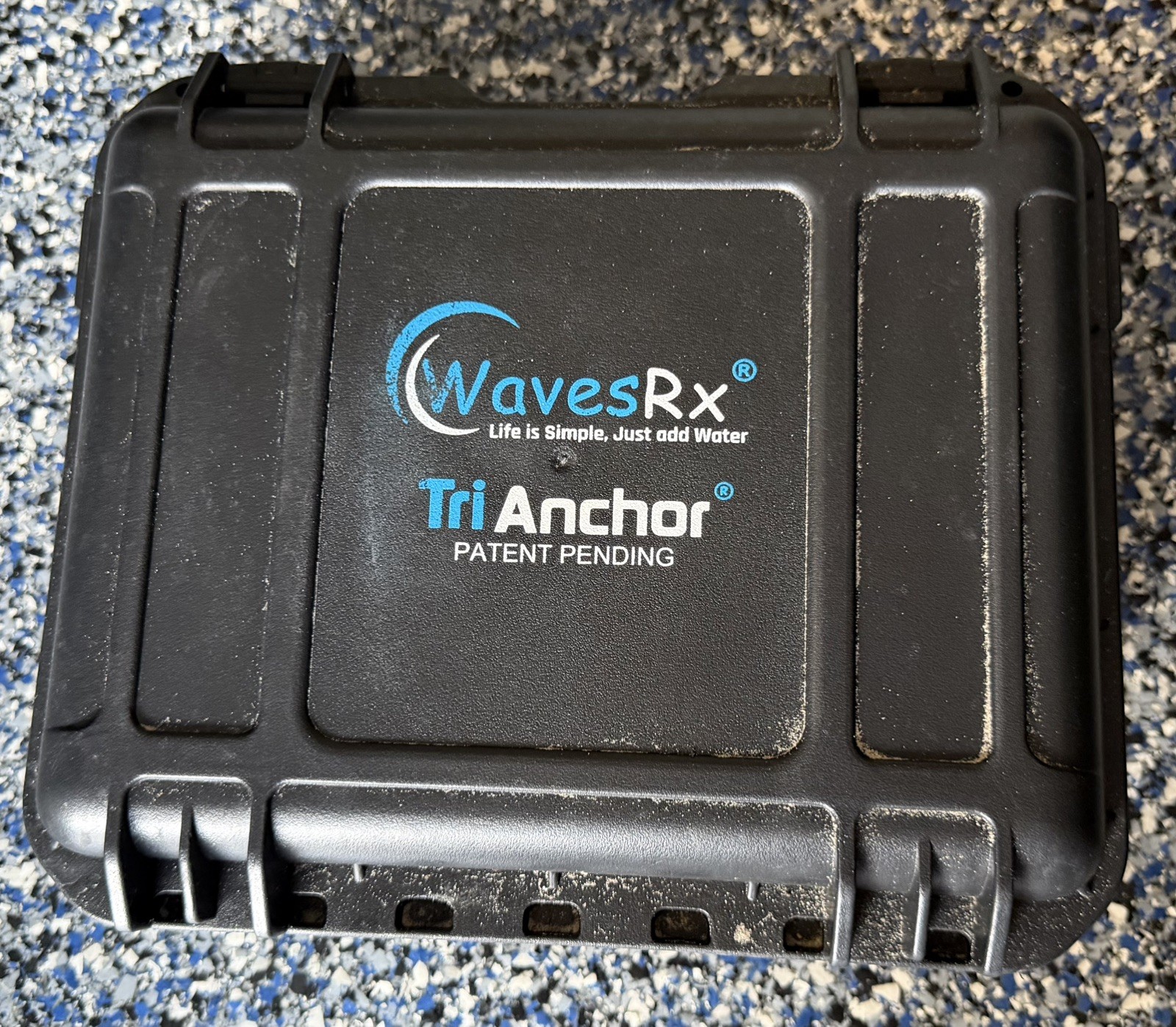 WAVESRX Stainless Folding TriAnchor (5lb) PWC, Jet Ski & Skiff, Chain & Line