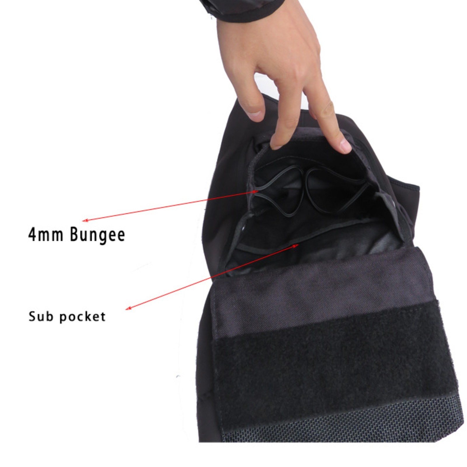 Spearfishing Storage Shorts Stretch Storage Dive Shorts Hook-and-Loop
