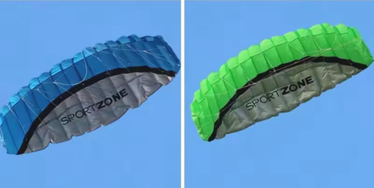 2.5 Meter Training Kite Two Line 2 Line Trainer Ripstop Nylon Kitesurfing SUP