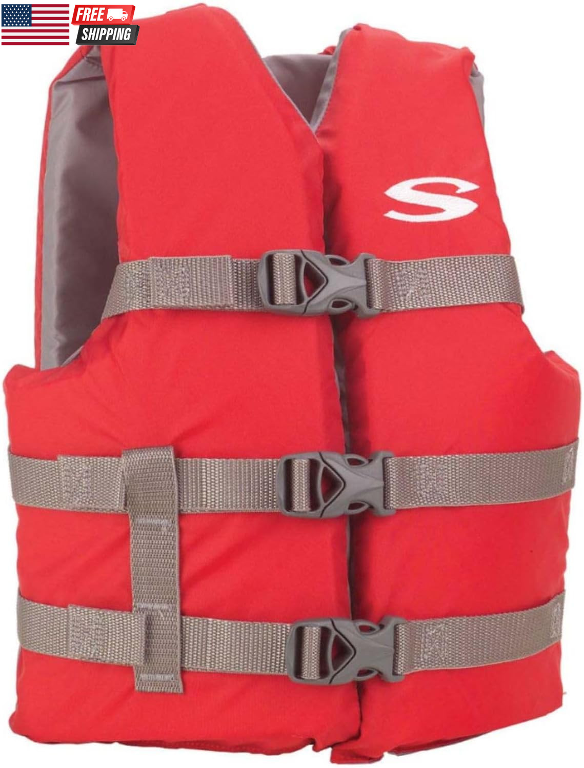 Kids Life Vest, USCG Approved Type III Life Jacket for Children under 90Lbs, You