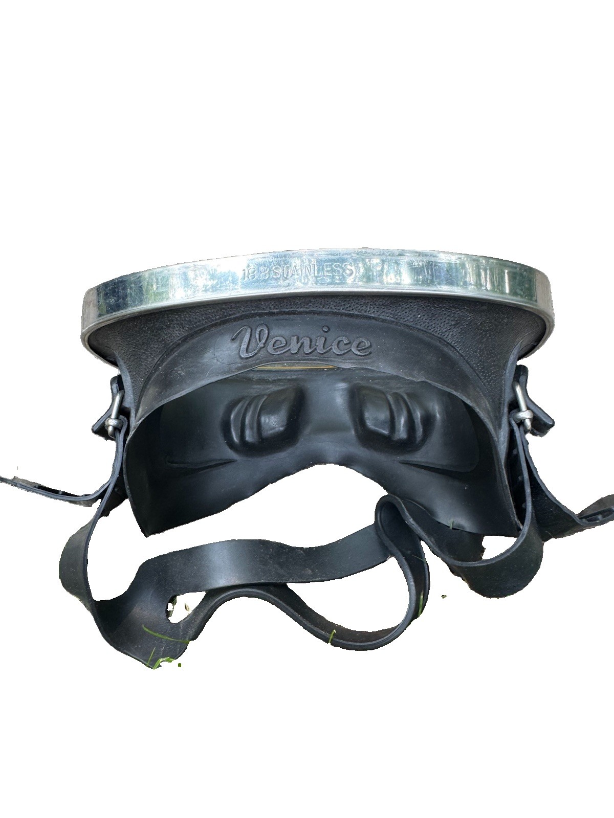 Vintage Venice Scuba Goggles 188 Stainless Tempered Glass