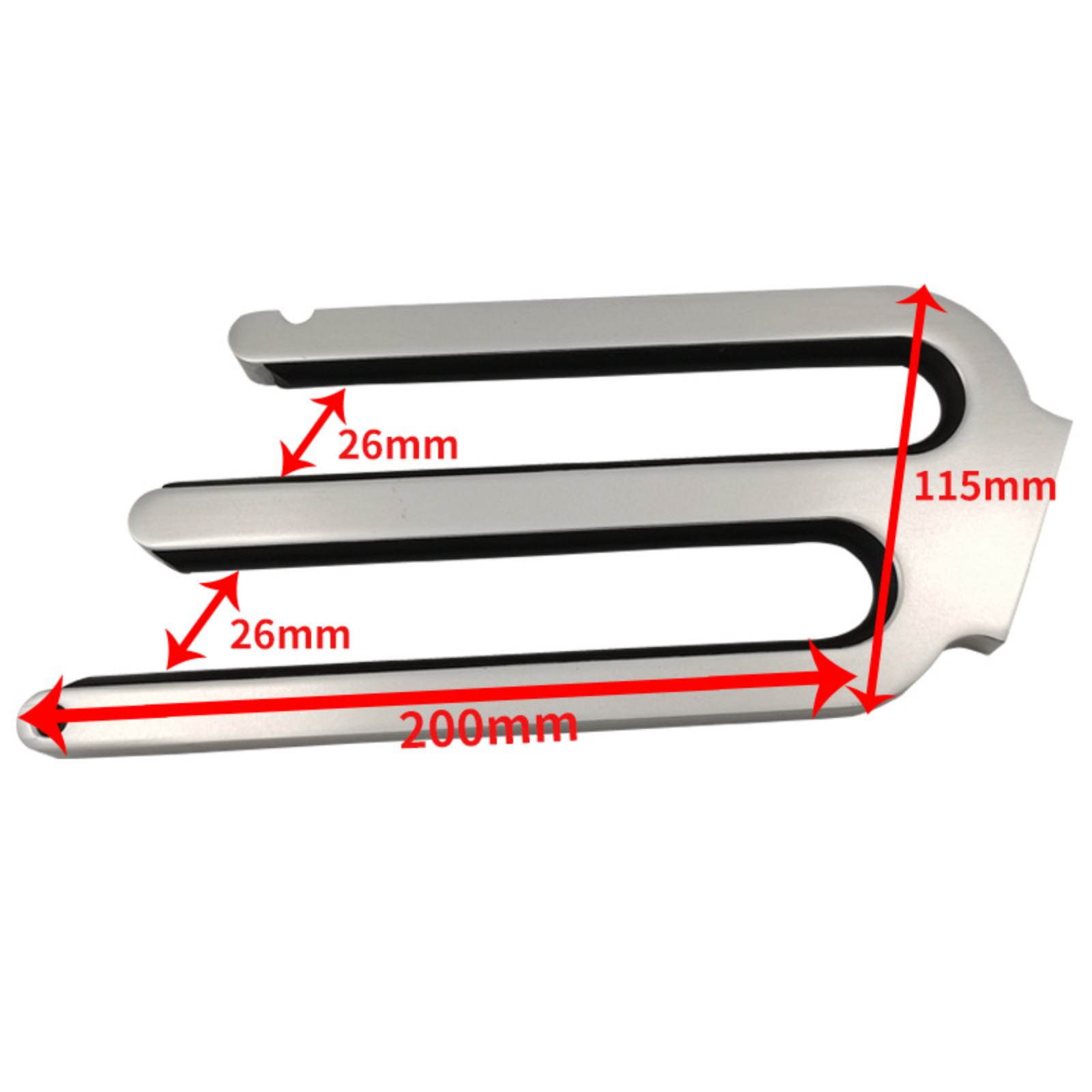 Aluminium Alloy Wakeboard Surfboard Rack 39cm Boat Tower Marine Holder