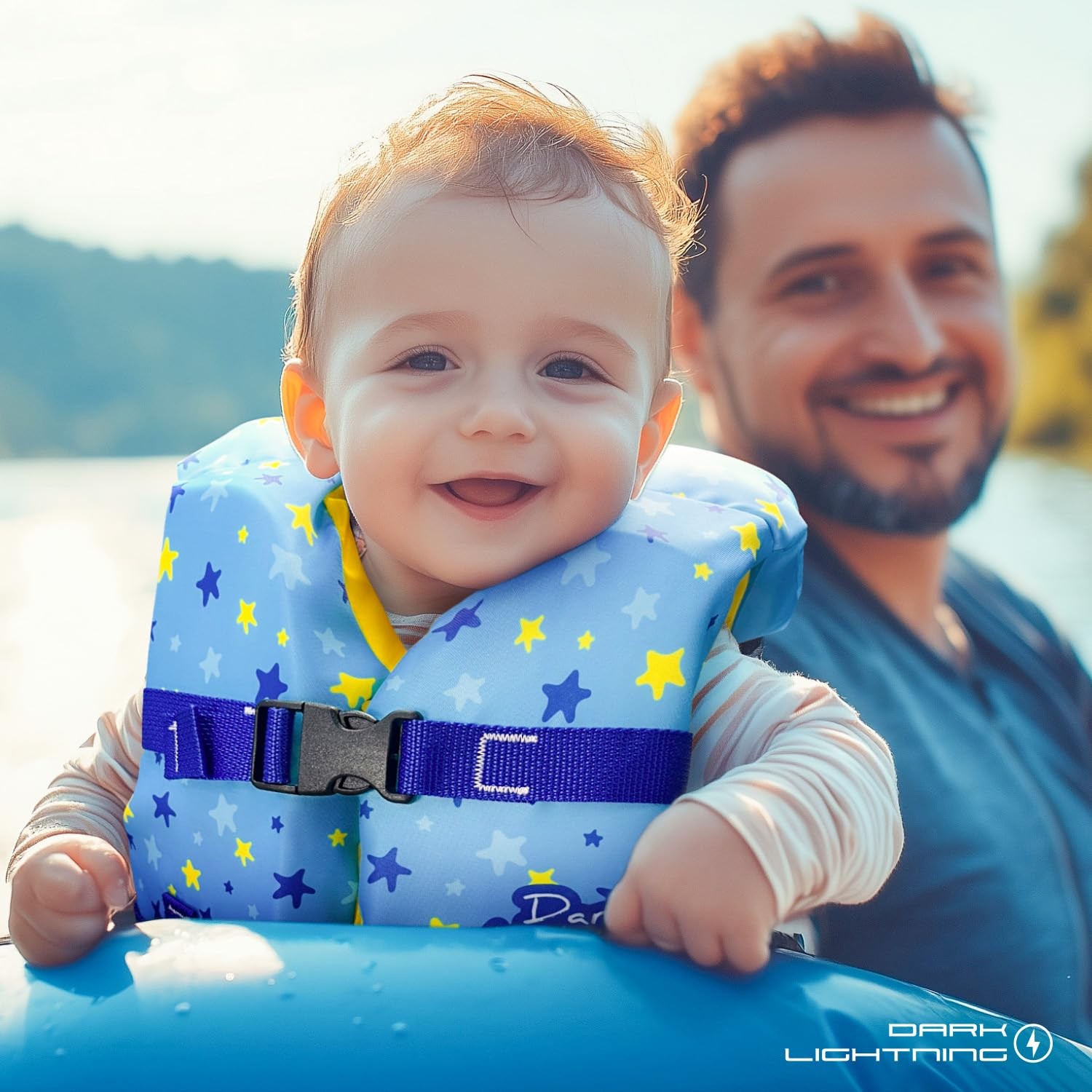 USCG Approved Life Jacket for Toddlers 1-3 Years Old, Swimming Pool Floats 20…