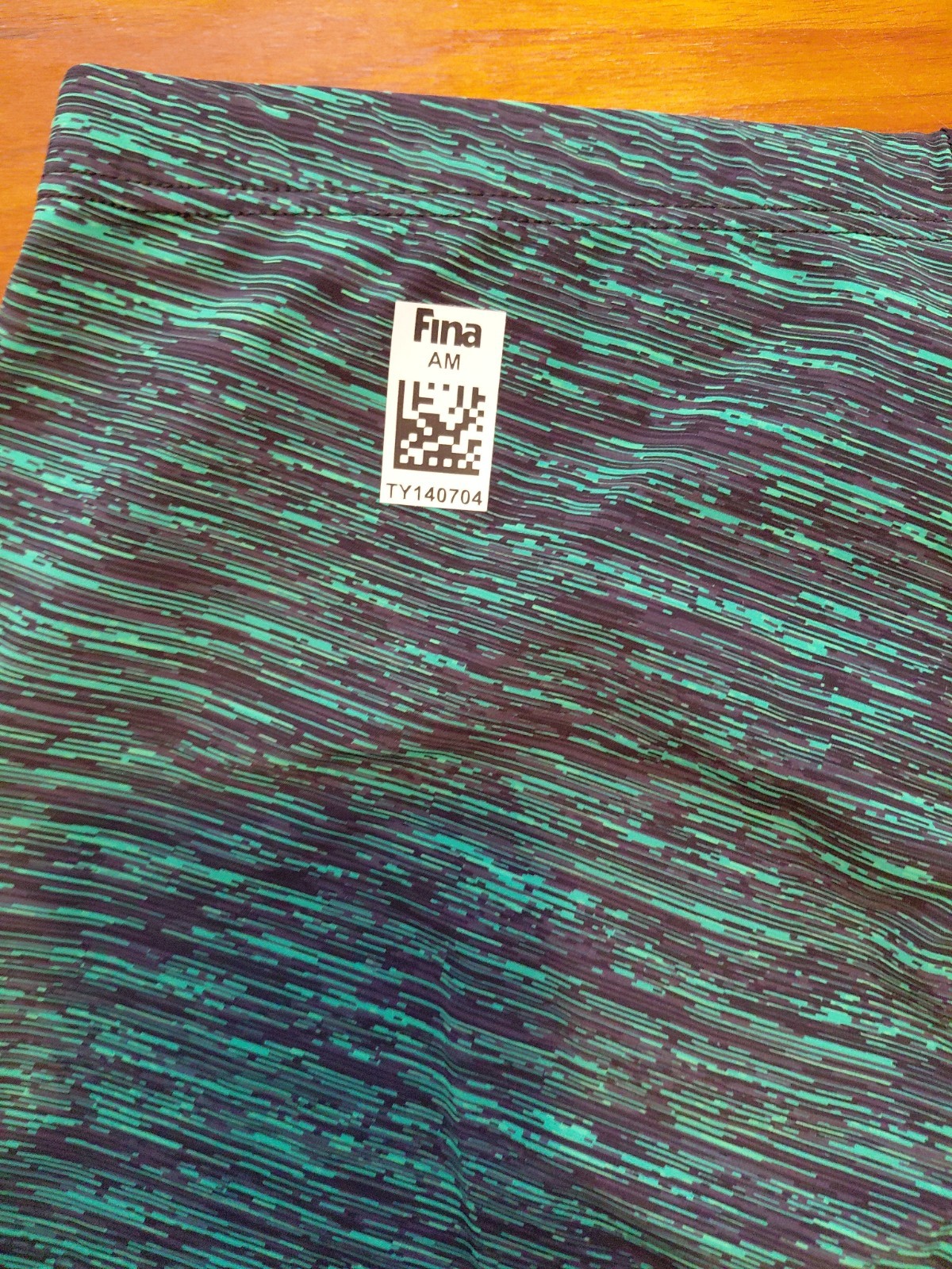 TYR Mens Thresher Baja Jammer Green FINA Approved Size 36