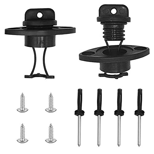 Kayak Scupper Plugs Drain Bung Kit 25mm 1 Inch Plastic Rubber For Boat Canoe